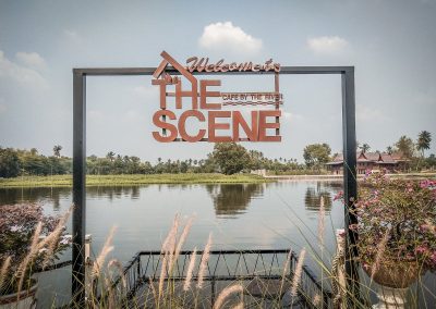 The Scene Cafe By The River คาเฟ่นครปฐม